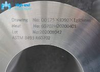 Anillo ASTM B493 Ring Forging rodado inconsútil de la forja del circonio R60702