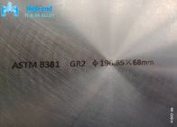 Resistencia a la tensión forjada disco Gr2 196.85m m del titanio de la forja de Astm B381