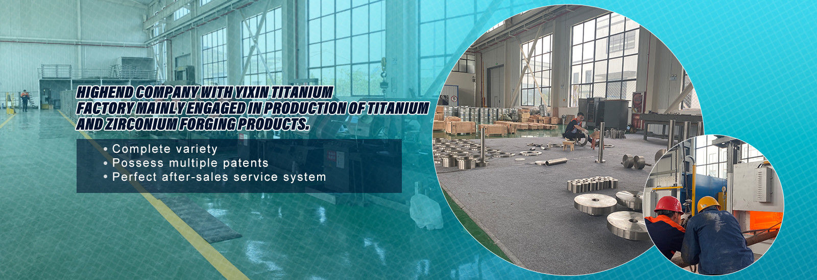 calidad reborde titanium fábrica