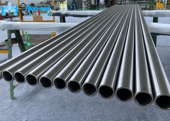 El titanio de la soldadura ASME instala tubos el tubo inconsútil del titanio de 219m m